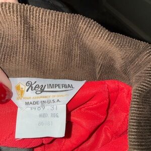 Key Imperial greenish brown coveralls